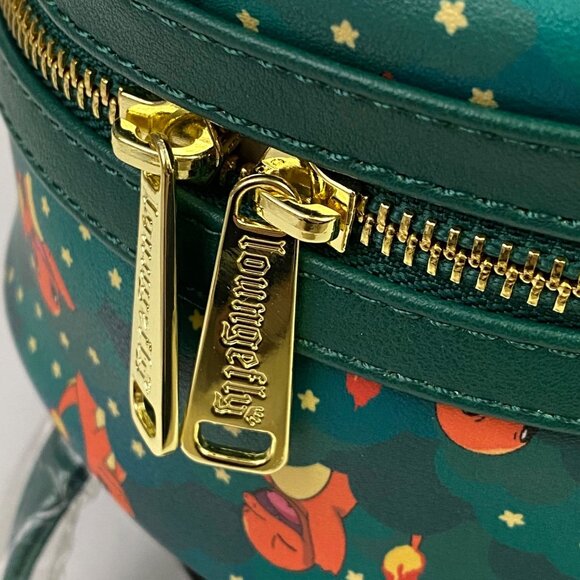 Loungefly Pokemon Charmander Mini Backpack BAM Exclusive Bag Clouds Stars - Picture 10 of 11